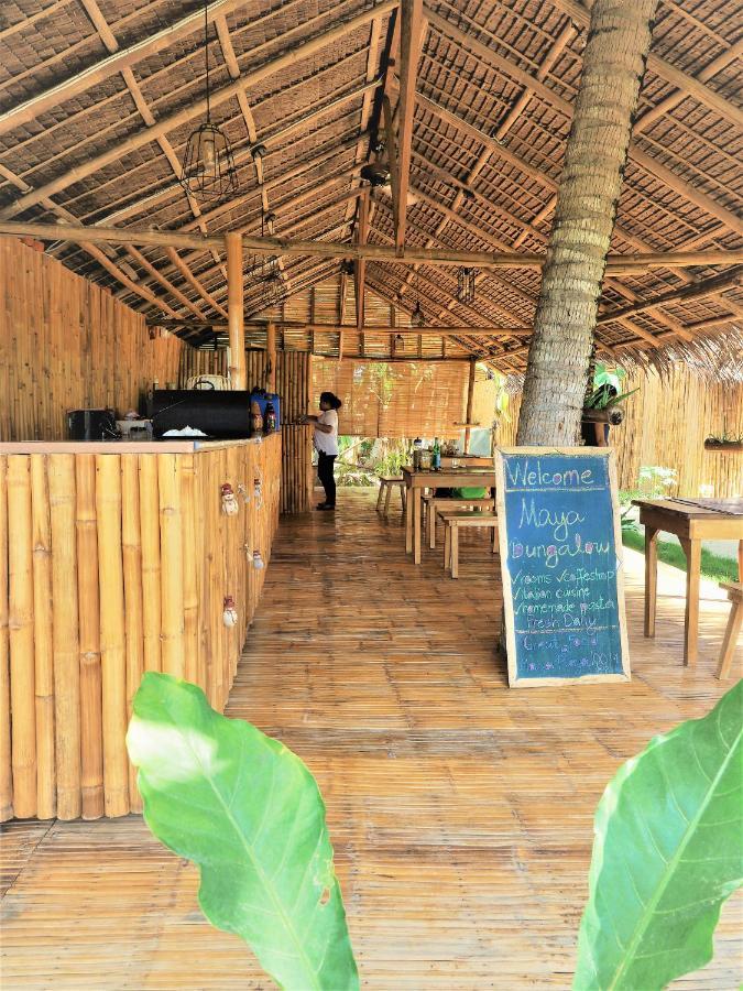 Maya Bungalow Hotel Panglao Bagian luar foto